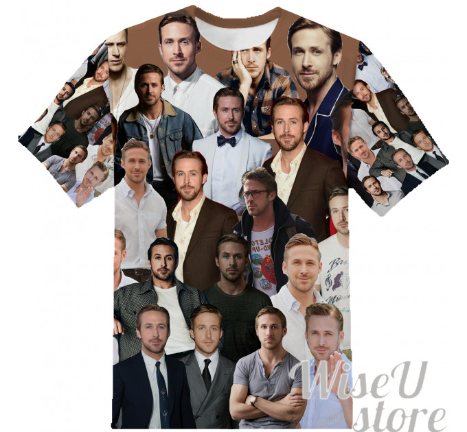 Ryan Thomas GoslingT-SHIRT Photo Collage shirt 3D