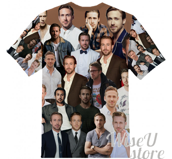 Ryan Thomas GoslingT-SHIRT Photo Collage shirt 3D