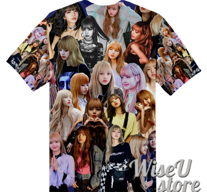 LISA LALISA MANOBAN BLACKPINK T-SHIRT Photo Collage shirt 3D