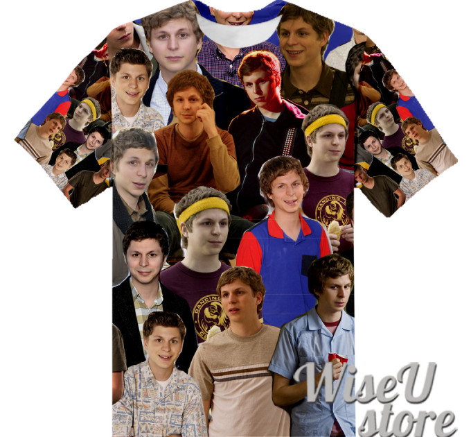 Michael Cera T-SHIRT Photo Collage shirt 3D