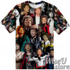 Mick Jagger T-SHIRT Photo Collage shirt 3D