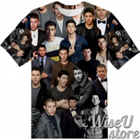 NICK JONAS T-SHIRT Photo Collage shirt 3D