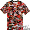 Patrick Mahomes T-SHIRT Photo Collage shirt 3D