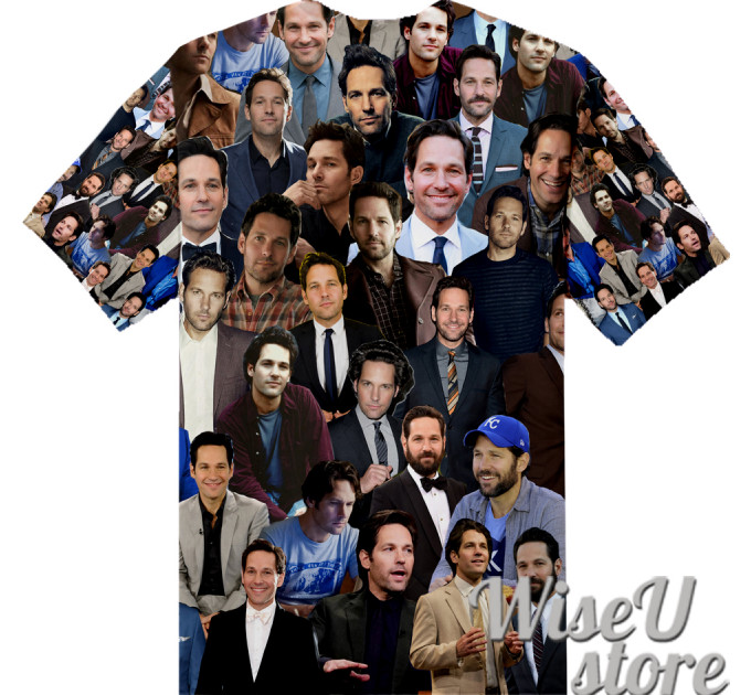 Paul Rudd T-SHIRT Photo Collage shirt 3D