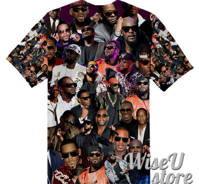 R. Kelly T-SHIRT Photo Collage shirt 3D