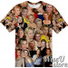 Renee Zellweger T-SHIRT Photo Collage shirt 3D