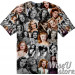 RITA HAYWORTH T-SHIRT Photo Collage shirt 3D