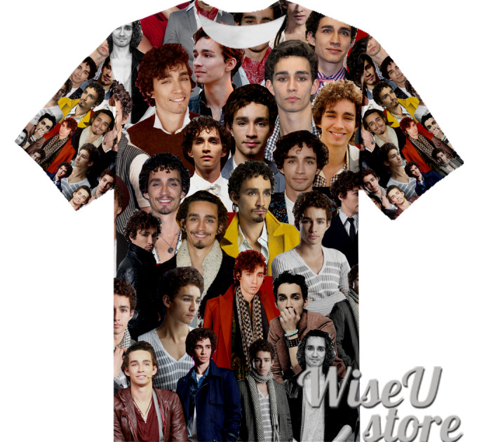 Robert Sheehan T-SHIRT Photo Collage shirt 3D