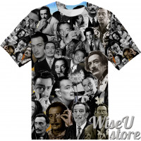SALVADOR DALI T-SHIRT Photo Collage shirt 3D