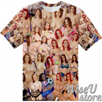 siri T-SHIRT Photo Collage shirt 3D