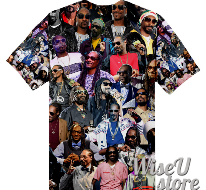 Snoop Dogg T-SHIRT Photo Collage shirt 3D