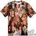 Sophie Turner T-SHIRT Photo Collage shirt 3D