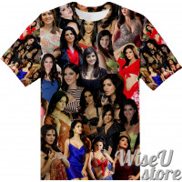 Sunny Leone T-SHIRT Photo Collage shirt 3D
