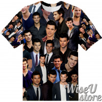 Taylor Lautner T-SHIRT Photo Collage shirt 3D