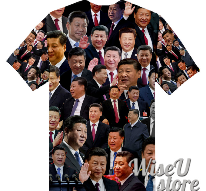 Xi Jinping T-SHIRT Photo Collage shirt 3D