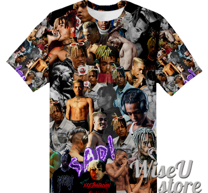 XXXTentacion T-SHIRT Photo Collage shirt 3D