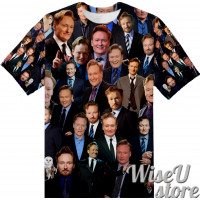 Conan O'Brien T-SHIRT Photo Collage shirt 3D