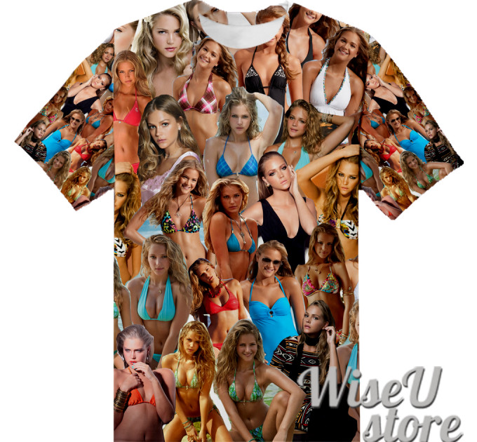 ESTI GINZBURG T-SHIRT Photo Collage shirt 3D