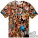 ESTI GINZBURG T-SHIRT Photo Collage shirt 3D