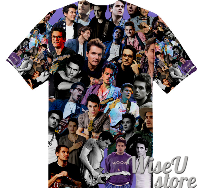 John Mayer T-SHIRT Photo Collage shirt 3D