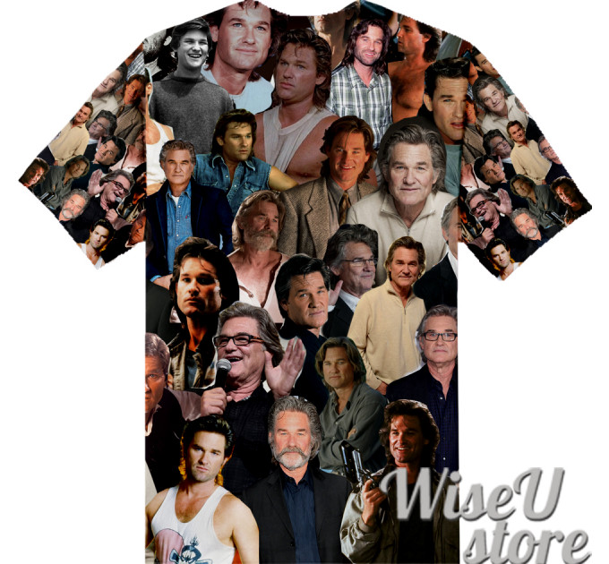 Kurt Russell T-SHIRT Photo Collage shirt 3D