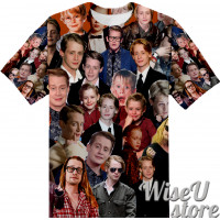 Macaulay Culkin T-SHIRT Photo Collage shirt 3D