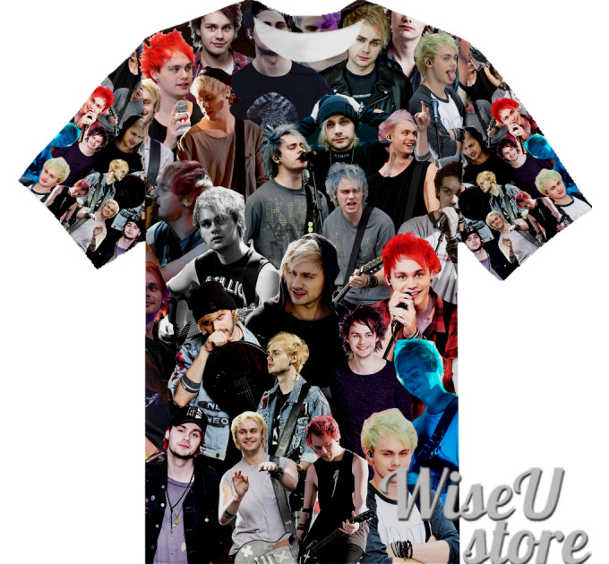 MICHAEL CLIFFORD T-SHIRT Photo Collage shirt 3D