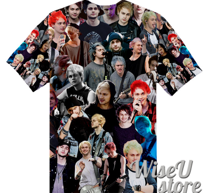 MICHAEL CLIFFORD T-SHIRT Photo Collage shirt 3D