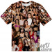 Nikki Sanderson T-SHIRT Photo Collage shirt 3D