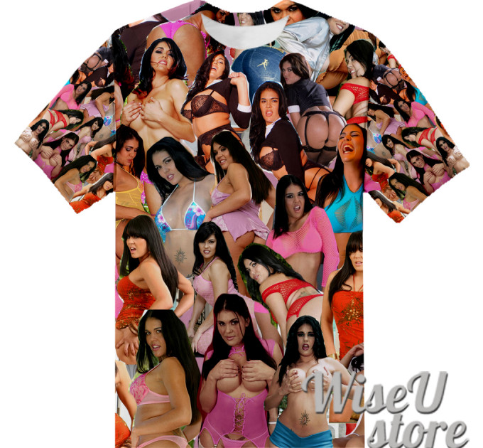 OLIVIA O'LOVELY T-SHIRT Photo Collage shirt 3D