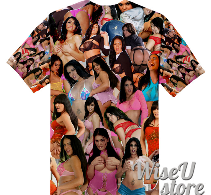 OLIVIA O'LOVELY T-SHIRT Photo Collage shirt 3D