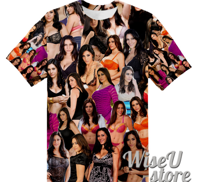 Raylene Pornstar T-SHIRT Photo Collage shirt 3D