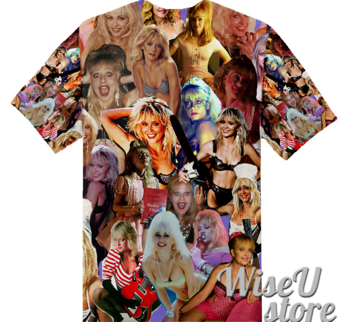 Linnea Quigley T-SHIRT Photo Collage shirt 3D
