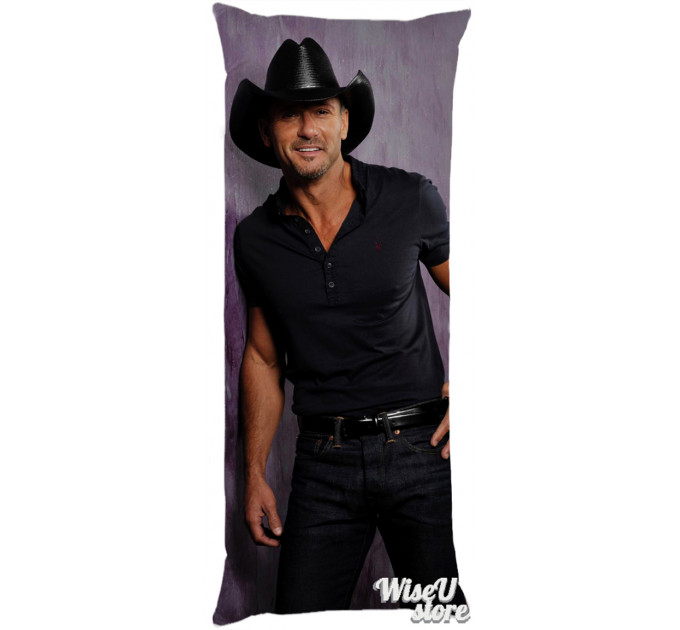 Tim McGraw Full Body Pillow case Pillowcase Cover