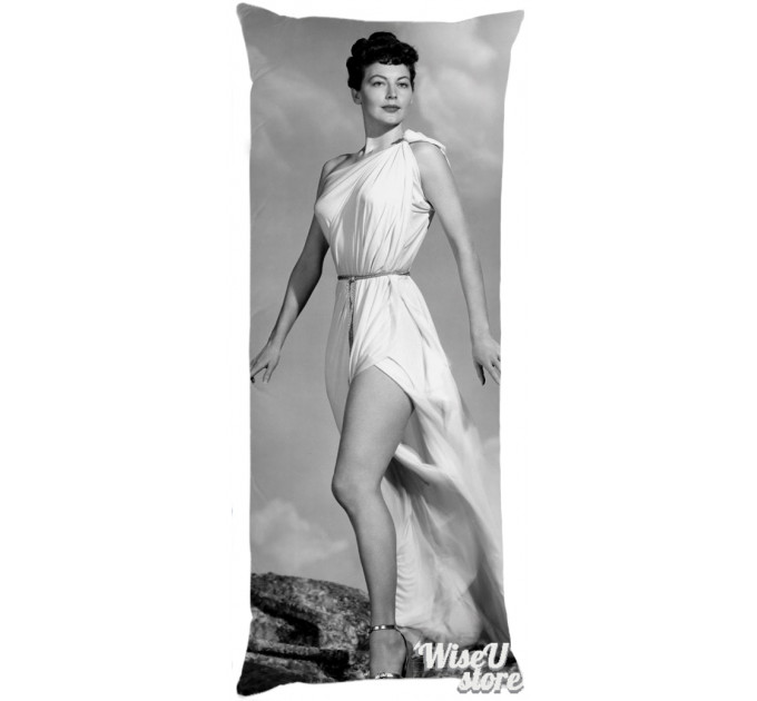 AVA GARDNER Full Body Pillow case Pillowcase Cover