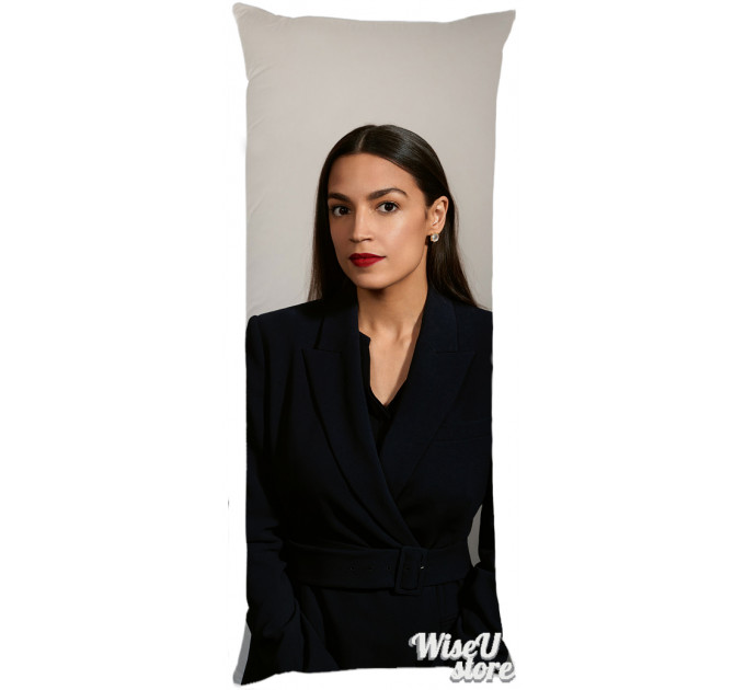 Alexandria Ocasio-Cortez Dakimakura Full Body Pillow case Pillowcase Cover