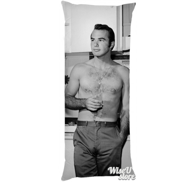 Burt-Reynolds Full Body Pillow case Pillowcase Cover