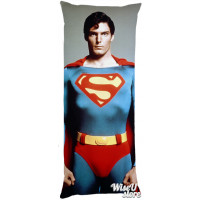 CHRISTOPHER REEVE AS SUPERMAN Full Body Pillow case Pillowcase Cover