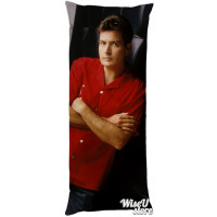 Charlie Sheen Full Body Pillow case Pillowcase Cover