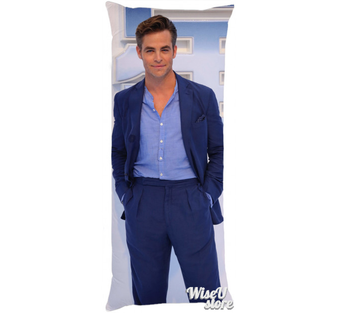 Chris Pine Full Body Pillow case Pillowcase Cover