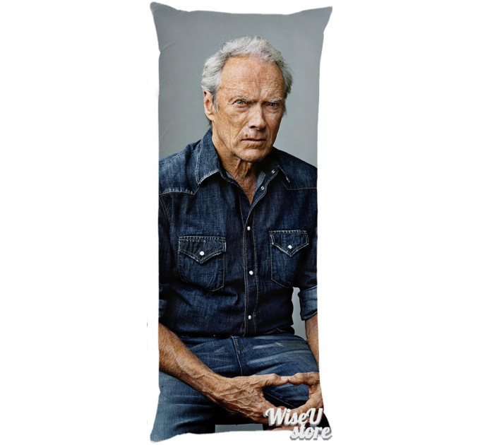 Clint Eastwood Full Body Pillow case Pillowcase Cover