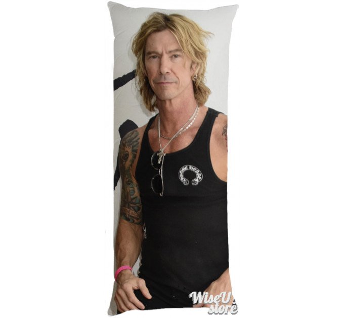 DUFF McKAGAN GUNS N ROSES Full Body Pillow case Pillowcase Cover