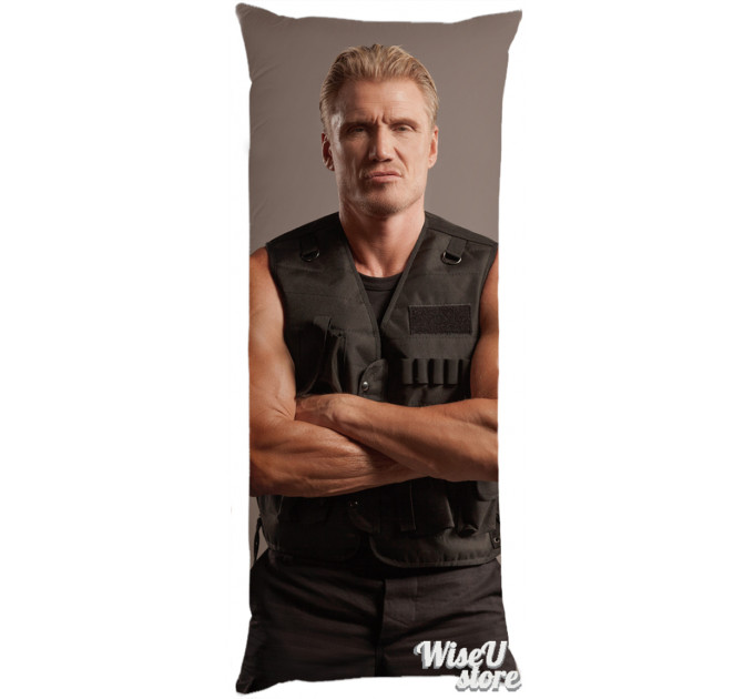 Dolph Lundgren Full Body Pillow case Pillowcase Cover