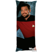 Jonathan Frakes Full Body Pillow case Pillowcase Cover