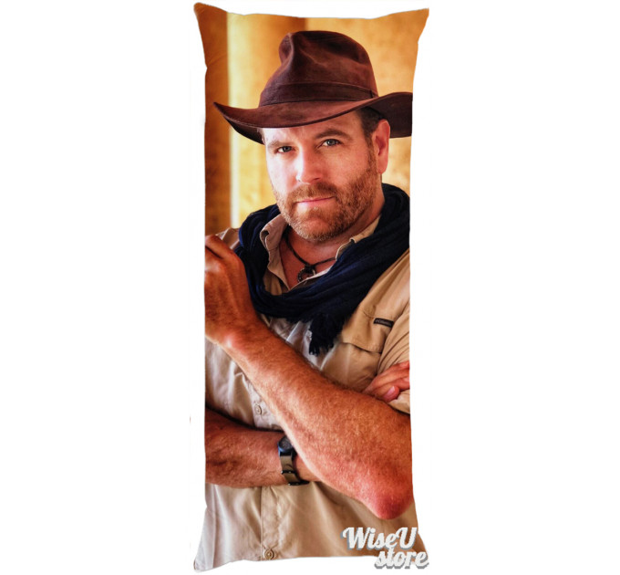 Josh Gates Full Body Pillow case Pillowcase Cover