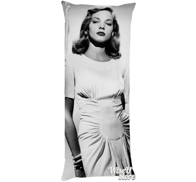 LAUREN BACALL Full Body Pillow case Pillowcase Cover