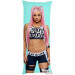 LIV MORGAN Full Body Pillow case Pillowcase Cover