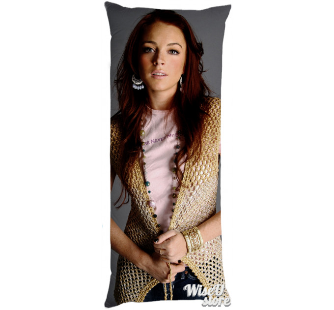 Lindsay Lohan Full Body Pillow case Pillowcase Cover