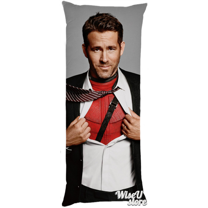 Custom Ryan Reynolds Rectangle Pillowcase zipper Classic Pillow