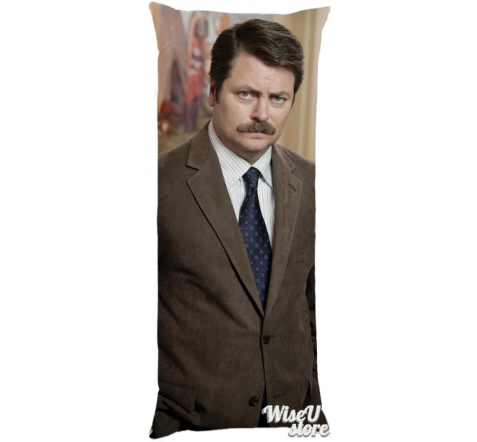 Ron Swanson Full Body Pillow case Pillowcase Cover